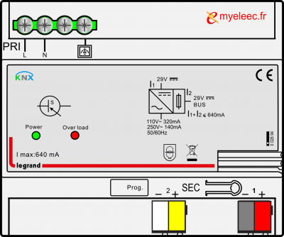 Legrand alimentation KNX DIN 640mA - 0 026 94.png