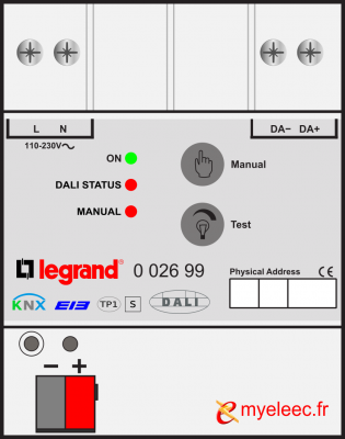 Legrand controleur variation KNX DALI - 0 026 99.png