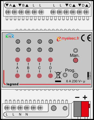 Legrand controleur bus KNX volets roulants  - 0 026 91.png