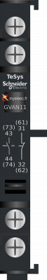 TeSys contact auxiliaire 1O-1F GVAN11.png