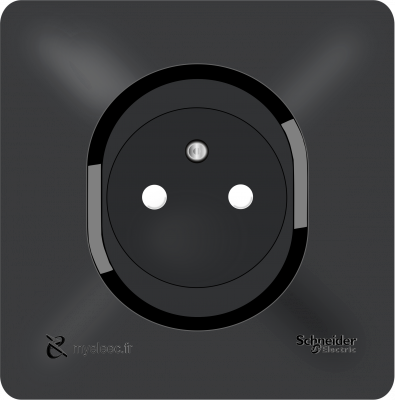 Schneider Ovalis NEW- PC 2P+T Anthracite affleurante.png
