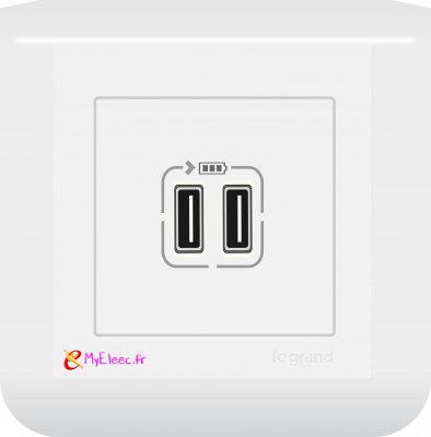 Mosaic Prise double USB Type A SB.png