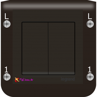 Mosaic Double Bouton-Poussoir noir mat avec bornes.png