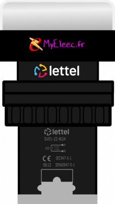 Lettel voyant à led diam 22 blanc SVE1-22-W24 SB.png