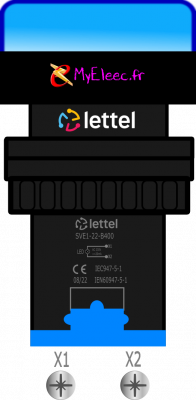 Lettel voyant à led diam 22 bleu SVE1-22-B400 avec bornes.png