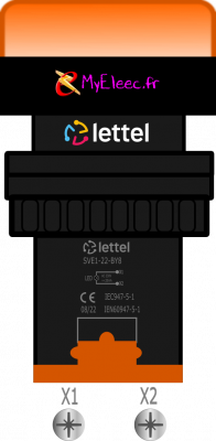 Lettel voyant à led diam 22 jaune SVE1-22-Y48 avec bornes.png