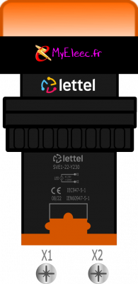 Lettel voyant à led diam 22 jaune SVE1-22-Y230 avec bornes.png