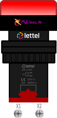 Lettel voyant à led diam 22 rouge SVE1-22-R24 avec bornes.png