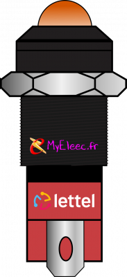 Lettel voyant LED 230V diam 8 mm _Corps aluminium noir _Orange SB.png