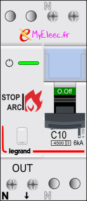 Disjoncteur Stop Arc Legrand - 4500- 6kA- C10 - Off.png