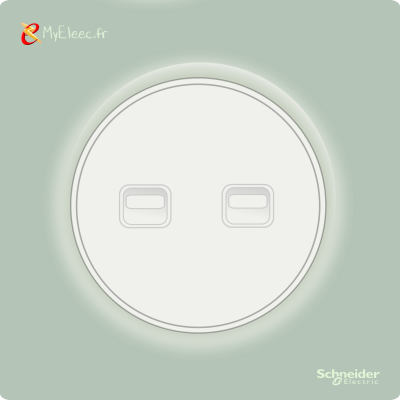 Schneider_Odace_2025_Levier_Double_VV_Poussoir_Vert jade.png