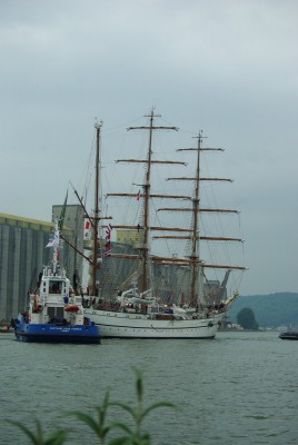 L'accostage du Sagres