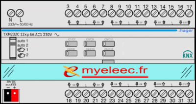 Hager - TXM632C 12 SORTIES 230VAC.png