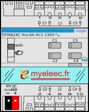 Hager - TYA624C 4x6A 230VAC.png