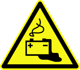 Danger - Attention ! Batteries sources de danger.png