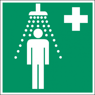 Évacuation premier secours - Douche de sécurité.png