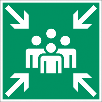 Évacuation premier secours - Point de rassemblement.png