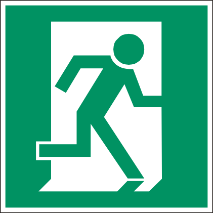 Évacuation premier secours - Sortie et issue de secours.png