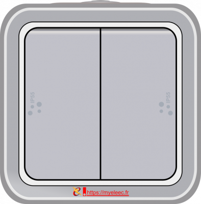 Legrand 695 25 - Double interrupteur va et vient.png