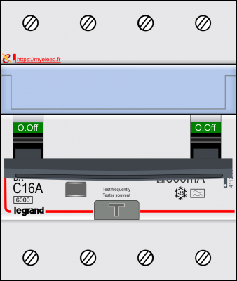 Disjoncteur différentiel Legrand C16A - 300mA Type A- 4 112 39 OFF.png