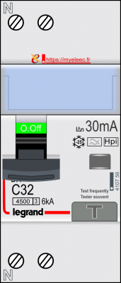 Disjoncteur différentiel Legrand C32A - 30mA - 4 107 56 OFF.png