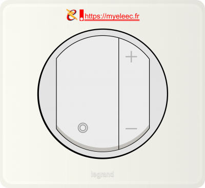 Legrand Variateur Céliane 0 999 06 Sans bornes.png