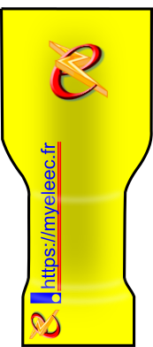 Cosse femelle jaune isolée.png