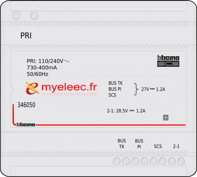 Alimentation et adaptateur vidéo pour portier 110V à 240V 27V= 1,2A.png
