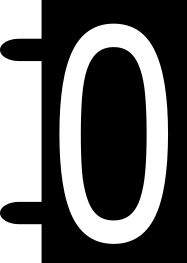 Repère CAB 3 pour filerie 1,5mm² à  2,5mm² avec chiffre 0 noir.png